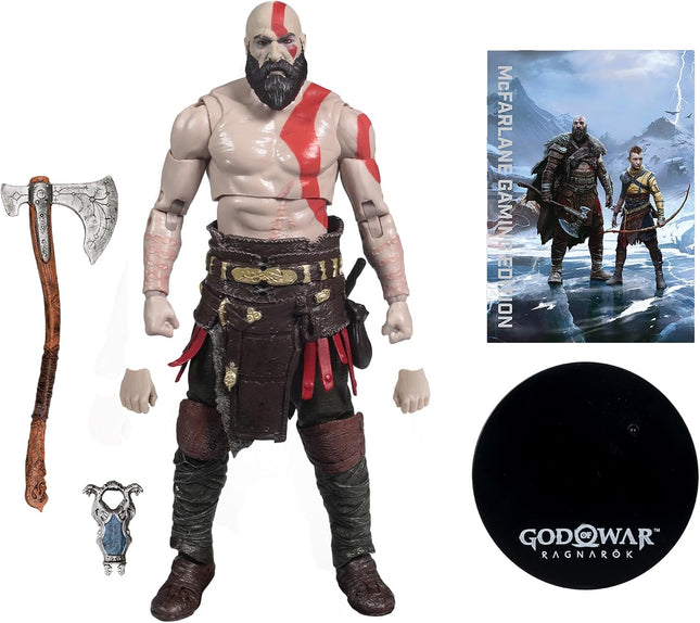 MCFARLANE TOYS God Of War Ragnarok - Kratos - Gaming Edition - Action Figure