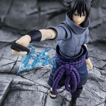 TAMASHII NATIONS Naruto - Sasuke Uchiha (Solitary Shinobi) Action Figure
