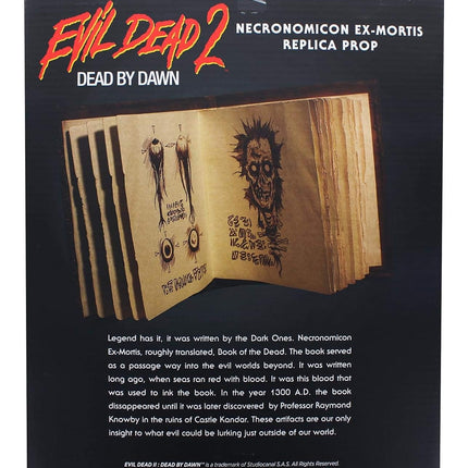 Evil Dead 2 Book of The Dead Necronomicon Prop Replica w/Pages