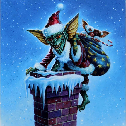NECA Gremlins Ultimate Santa Stripe with Gizmo - Action Figure