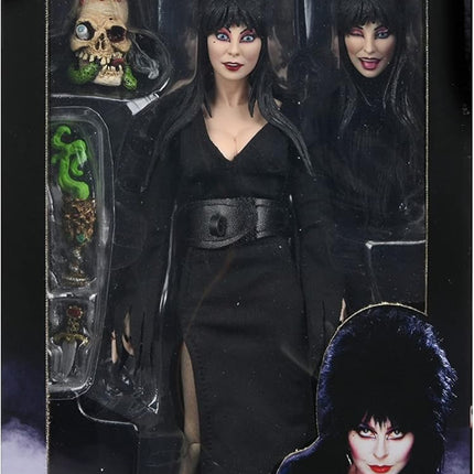 NECA Elvira Mistress Of The Dark Retro Clothed - Action Figure