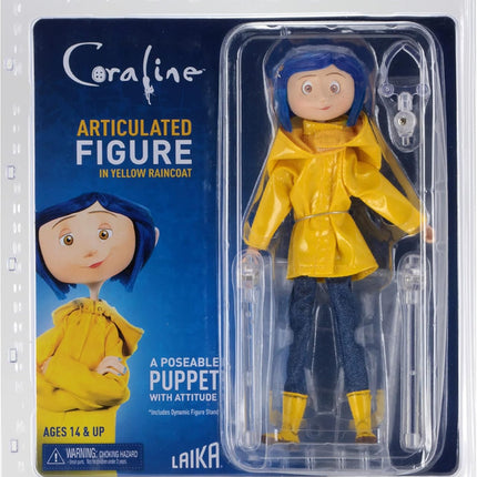 Coraline Figures - 7" Articulated Coraline In Raincoat