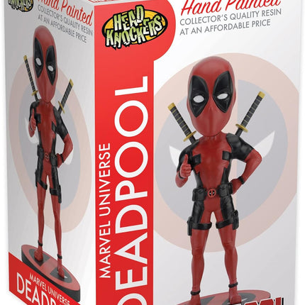 NECA Head Knockers Deadpool Marvel Universe 8" Bobblehead Figure Collector