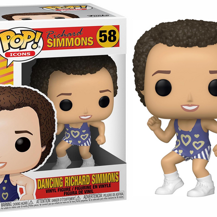 FUNKO Pop! Icons - Dancing Richard Simmons Vinyl Figure #58