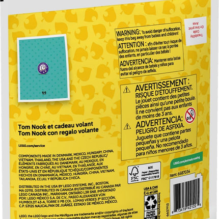 LEGO Animal Crossing Tom Nook and Flying Present (33 Pieces) 30731