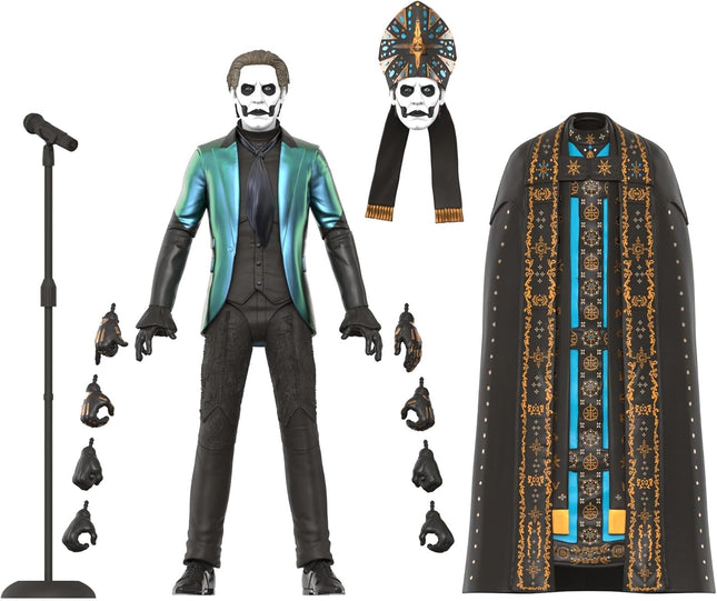 Super7 ULTIMATES! Ghost Papa Emeritus IV - Action Figure with Accessories Heavy Metal