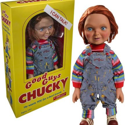 Mezco Child's Play Good Guys Talking Happy Chucky Action Figure