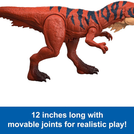 MATTEL Jurassic World Survival - Wild Roar Afrovenator - Action Figure