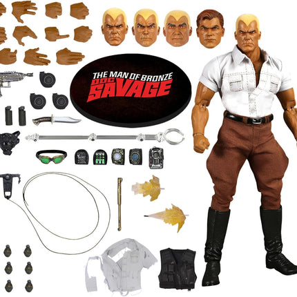 MEZCO Doc Savage - The Man of Bronze (Deluxe Edition) Action Figure
