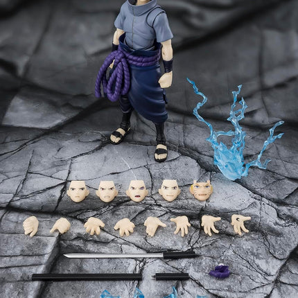 TAMASHII NATIONS Naruto - Sasuke Uchiha (Solitary Shinobi) Action Figure