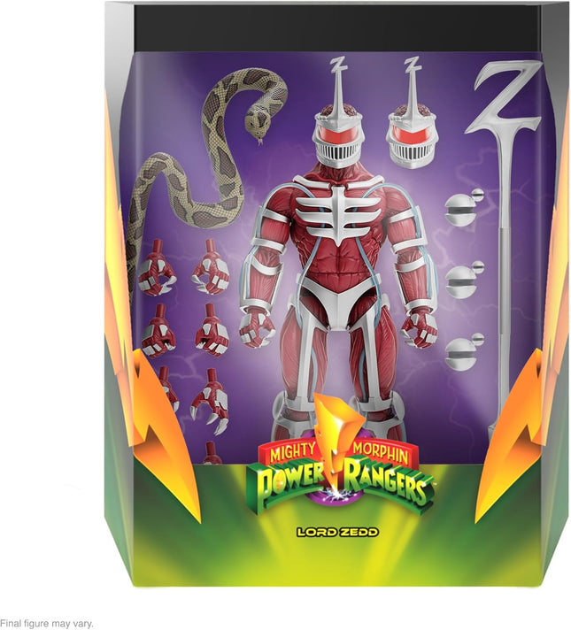 Super7 ULTIMATES! Mighty Morphin Power Rangers Lord Zedd - 7" Power Rangers