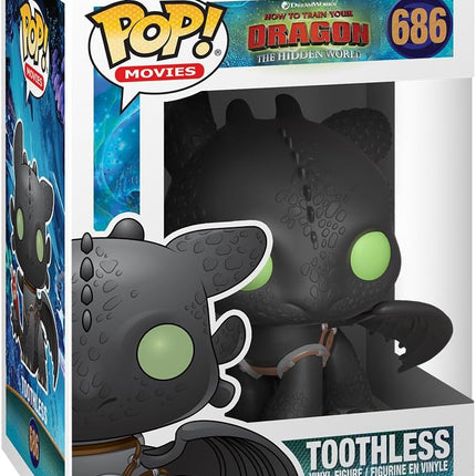 Funko Pop Movies: How to Train Your Dragon 3 - Toothless - Vinyl Figure #686
