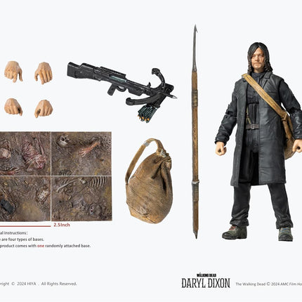 HIYA TOYS The Walking Dead: Daryl Dixon Exquisite Mini Series Action Figure