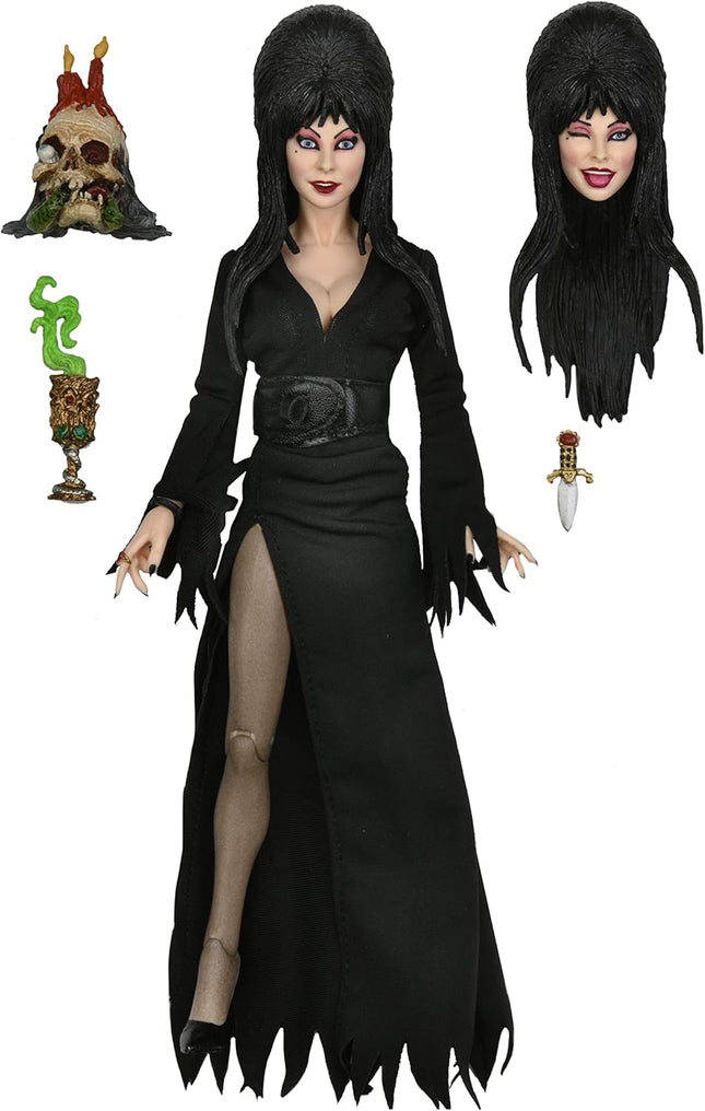 NECA Elvira Mistress Of The Dark Retro Clothed - Action Figure
