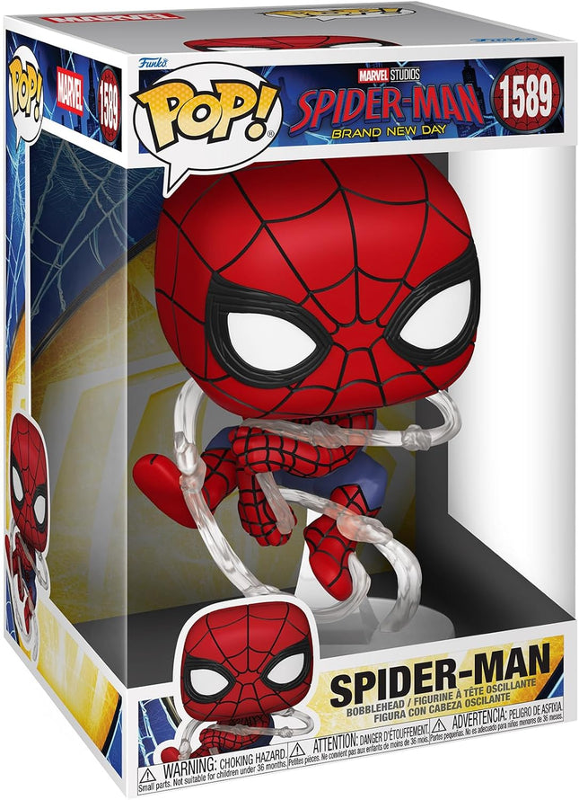 Funko Pop! Jumbo Marvel: Spider-Man Brand New Day - Vinyl Figure #1589