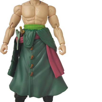 BANDAI One Piece - Roronoa Zoro Three Sword Style Action Figure