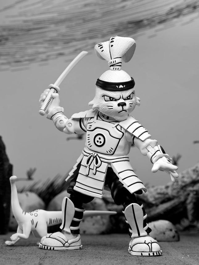 NECA Usagi Yojimbo Samurai Usagi Yojimbo (Black & White) Action Figure