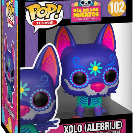 FUNKO Pop! Icons - Dia De Los Muertos 2025 Xolo (Alebrije) Vinyl Figure #102