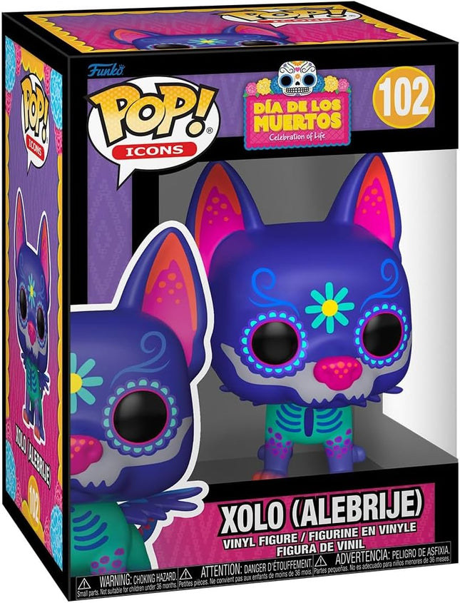 FUNKO Pop! Icons - Dia De Los Muertos 2025 Xolo (Alebrije) Vinyl Figure #102