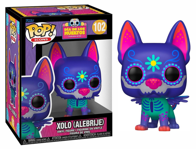 FUNKO Pop! Icons - Dia De Los Muertos 2025 Xolo (Alebrije) Vinyl Figure #102
