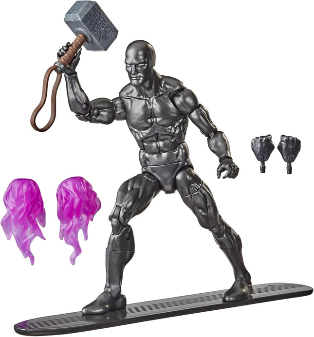 Hasbro Marvel Legends Avengers Collectible Action Figure Toy Silver Surfer