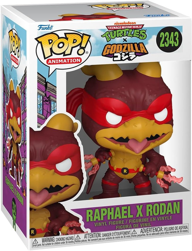 Funko Pop! Animation: Godzilla X TMNT - Raphael x Rodan - Vinyl Figure #2343