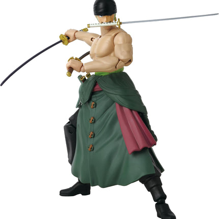 BANDAI One Piece - Roronoa Zoro Three Sword Style Action Figure