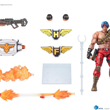 HIYA TOYS Contra: Operation Galuga - Lance Bean Action Figure