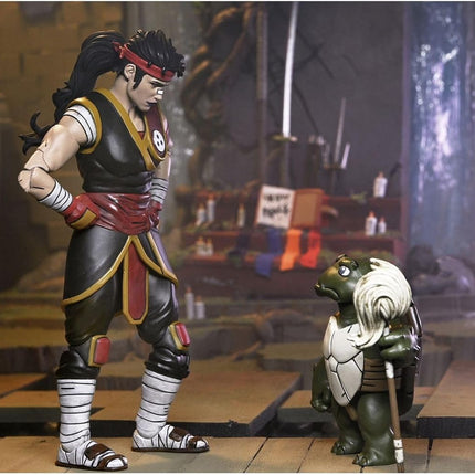 NECA TMNT The Last Ronin (The Lost Years) Casey Marie, Baby Odyn & Uno - Action Figure