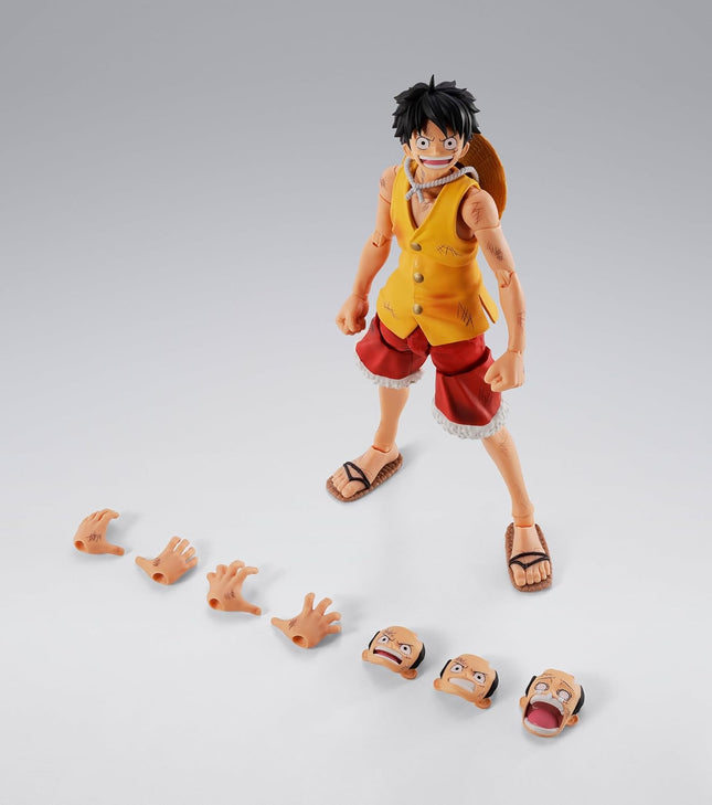 TAMASHII NATIONS One Piece - Monkey D. Luffy ( Summit War of Marineford ) Figure