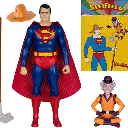 McFarlane Toys - DC Multiverse Superman and Mr. Mxyzptlk (Super Friends) Action Figure