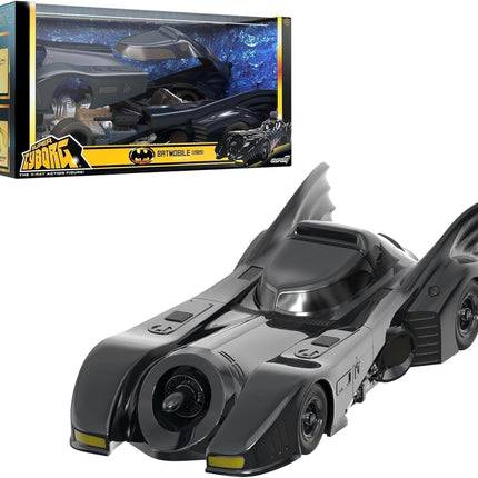 Super7 Batman Super Cyborg (1989) - Batmobile Action Figure Vehicle Classic