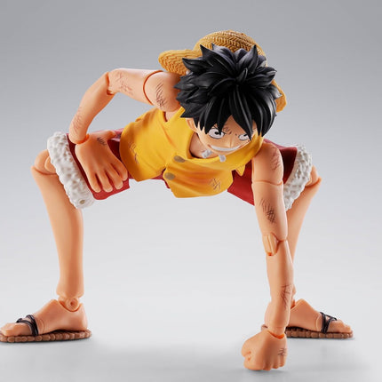 TAMASHII NATIONS One Piece - Monkey D. Luffy ( Summit War of Marineford ) Figure