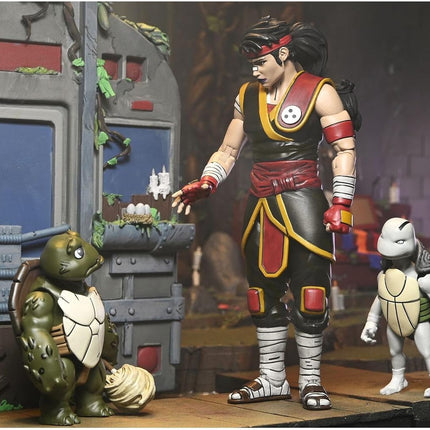 NECA TMNT The Last Ronin (The Lost Years) Casey Marie, Baby Odyn & Uno - Action Figure