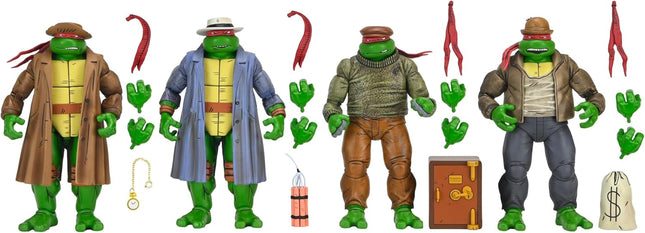 Teenage Mutant Ninja Turtles (Mirage Comics) - Gangster Turtles 7” Scale Action Figure 4-Pack