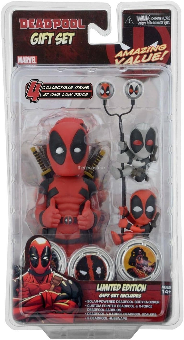 Marvel - Deadpool Gift Set (Body Knocker, Scalers, Earbuds, Hubsnaps)