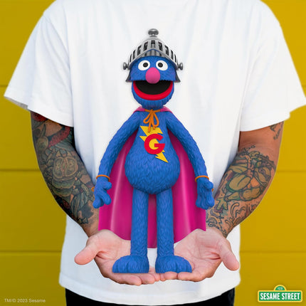 Super7 Supersize Sesame Street Super Grover Sesame Street Action Figure