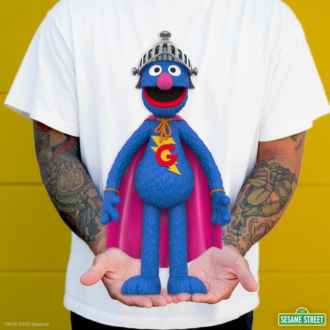 Super7 Supersize Sesame Street Super Grover Sesame Street Action Figure