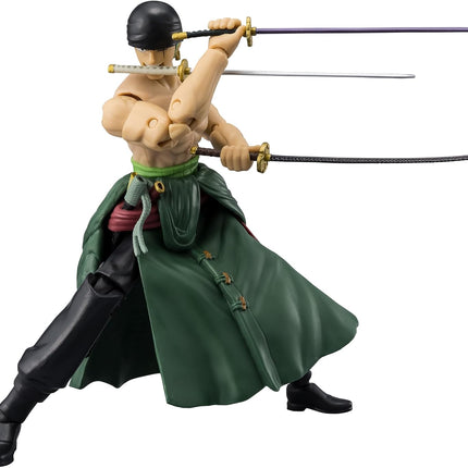 BANDAI One Piece - Roronoa Zoro Three Sword Style Action Figure
