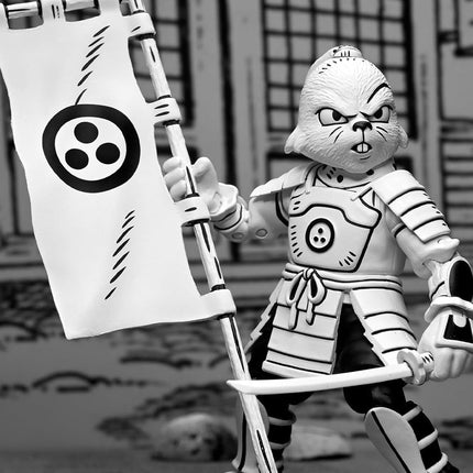 NECA Usagi Yojimbo Samurai Usagi Yojimbo (Black & White) Action Figure