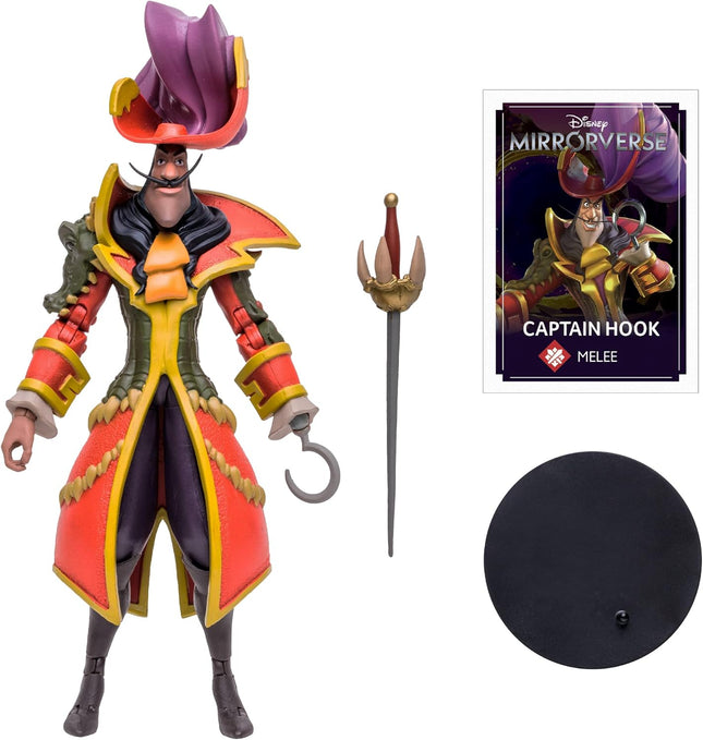 MCFARLANE Disney Mirrorverse Captain Hook (Melee) Action Figures