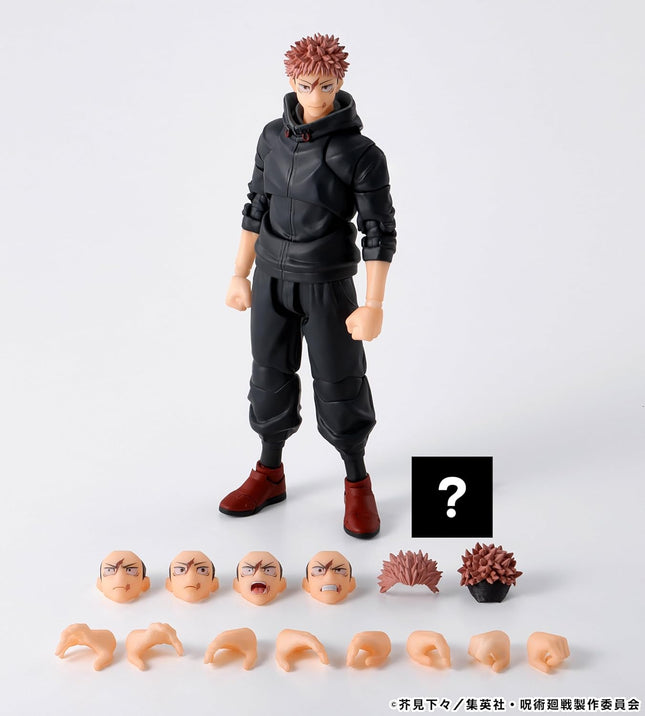 TAMASHII NATIONS Jujutsu Kaisen - Yuji Itadori (Sukuna's Vessel) Action Figure
