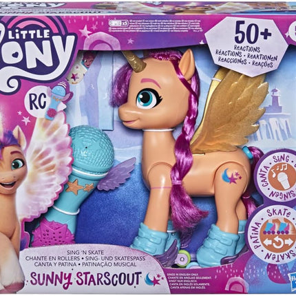 HASBRO My Little Pony: A New Generation Movie Sing 'N Skate Sunny Starscout