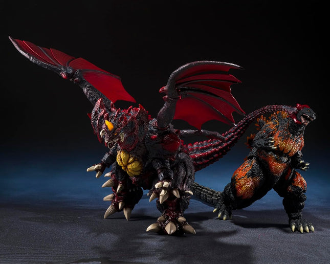 TAMASHII NATIONS S.H.MonsterArts Figures - Godzilla Vs. Destoroyah (1995) - Destoroyah (Perfect Form) (Tokyo Battle)