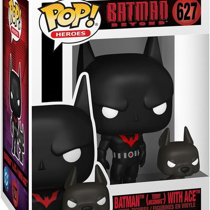 Funko Pop! Heroes: Batman Beyond: Return of the Joker - Batman (Terry McGinnis) with Ace - Vinyl Figure #627
