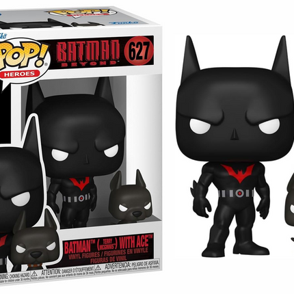 Funko Pop! Heroes: Batman Beyond: Return of the Joker - Batman (Terry McGinnis) with Ace - Vinyl Figure #627