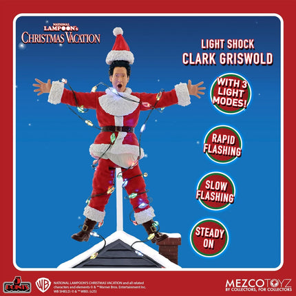 Mezco 5 Points National Lampoon's Christmas Vacation Light Shock Clark Griswold