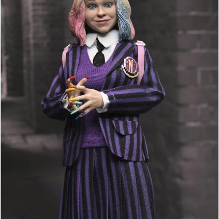 NECA Wednesday Addams and Enid (Nevermore Uniform) Action Figure 2-Pack