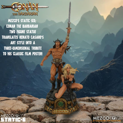 Mezco Conan The Barbarian (1982) - Static Statue