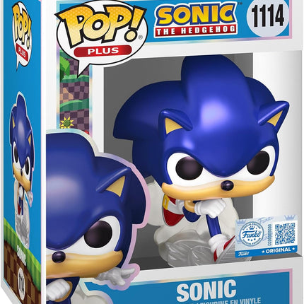 Sonic the Hedgehog (Pearl) Funko Pop! Vinyl Plus #1114 w/Protector
